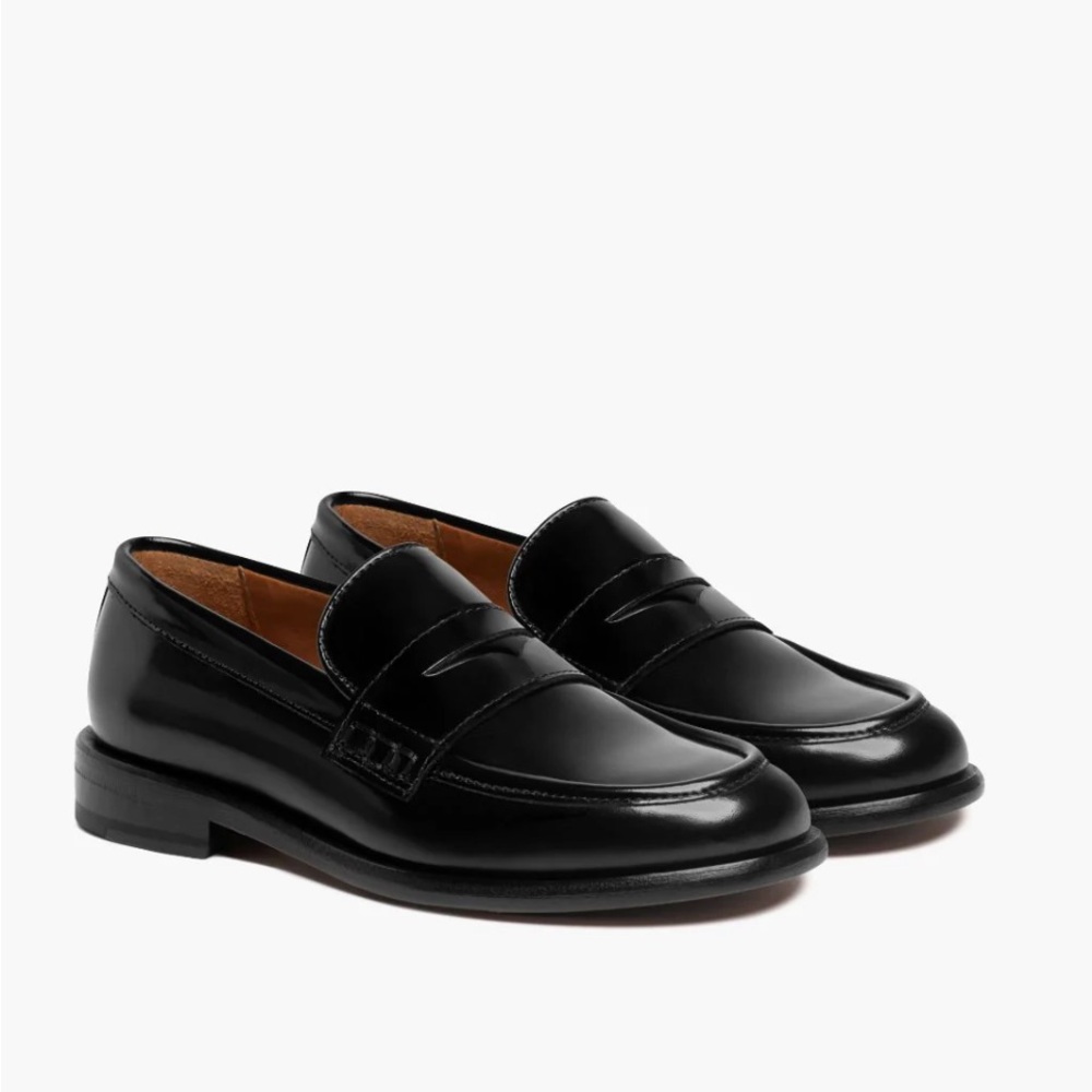 Black Penny Loafers